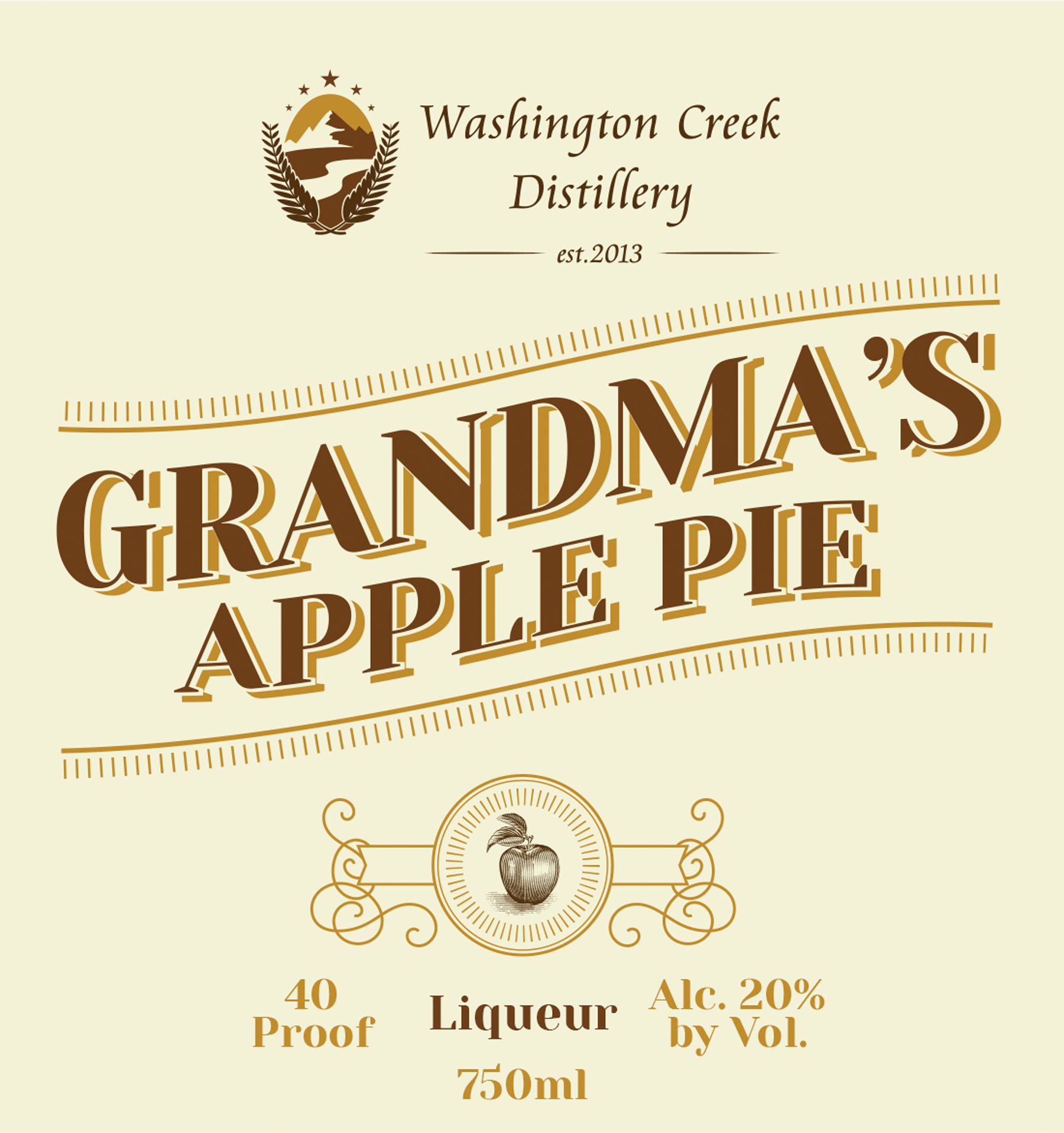 Grandma's Apple Pie Liqueur